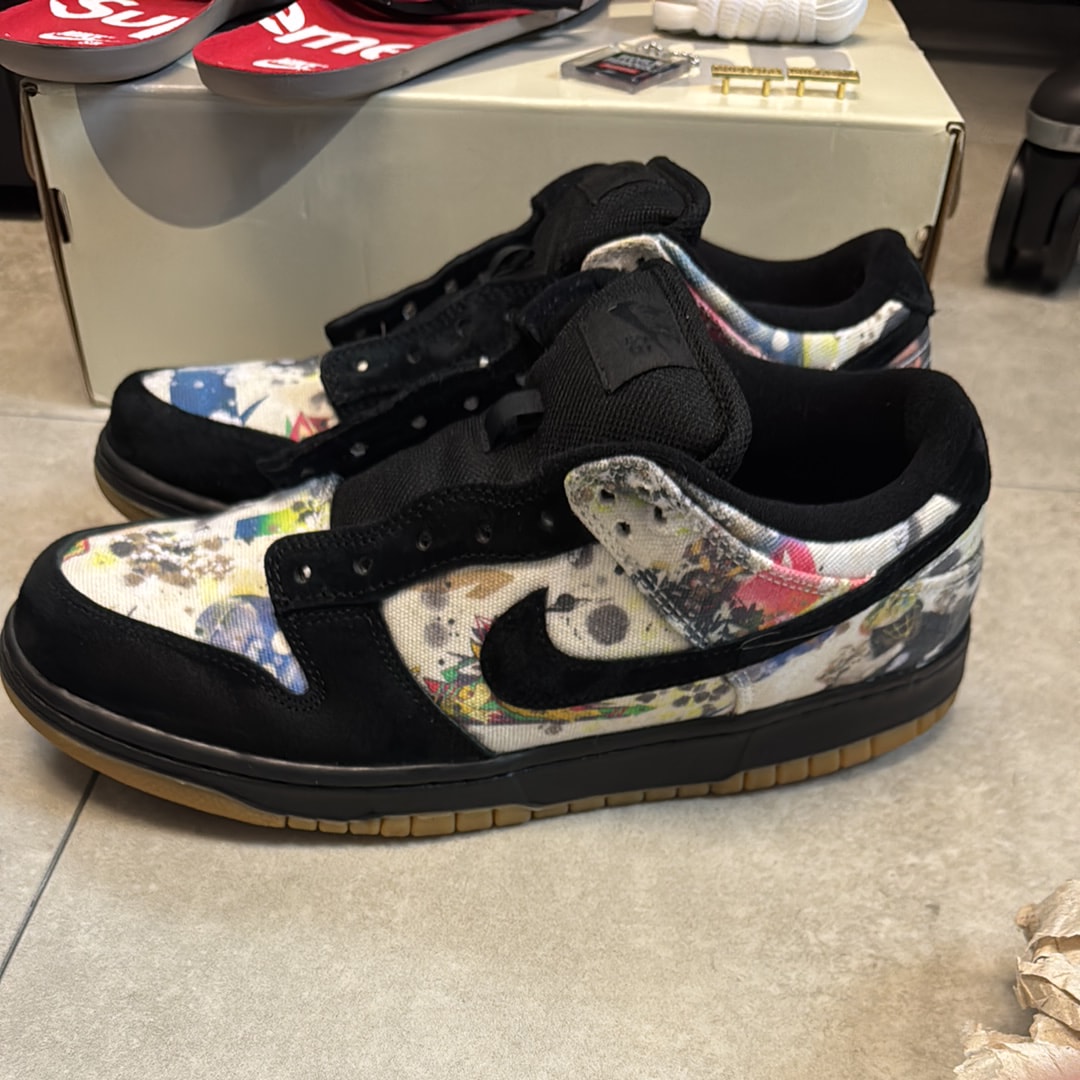 Supreme × Nike SB Dunk Low "Rammellzee"