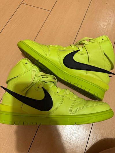 AMBUSH × NIKE DUNK HIGH "FLASH LIME"