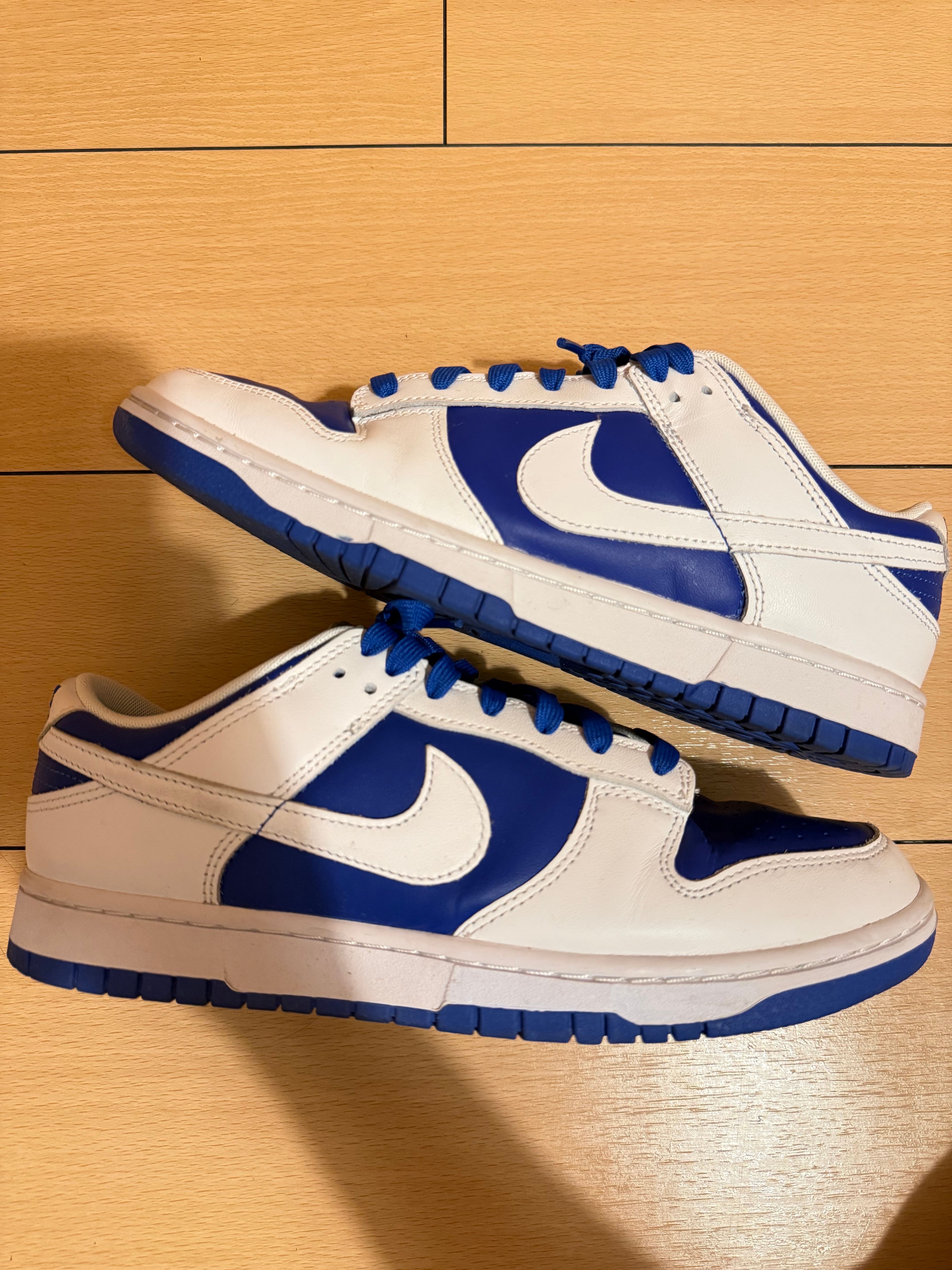 Nike Dunk Low Retro "Racer Blue and White"