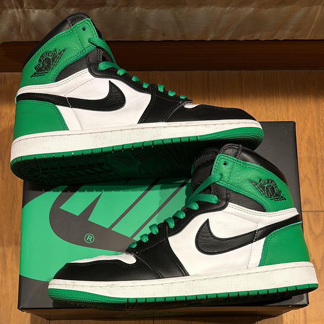 Nike Air Jordan 1 Retro High OG "Celtics/Black and Lucky Green" (2023)