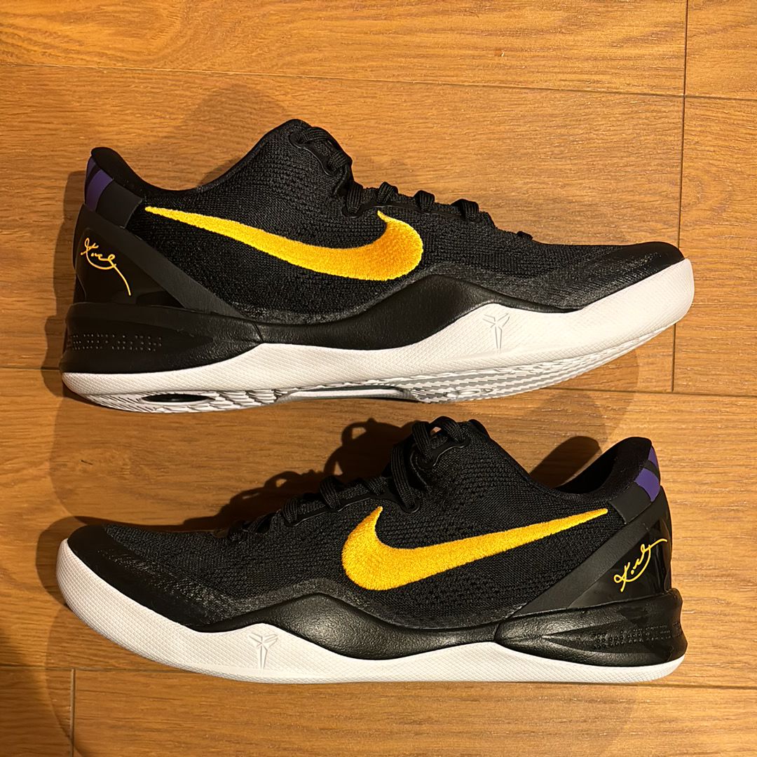 Nike Kobe 8 Protro "Black and University Gold"