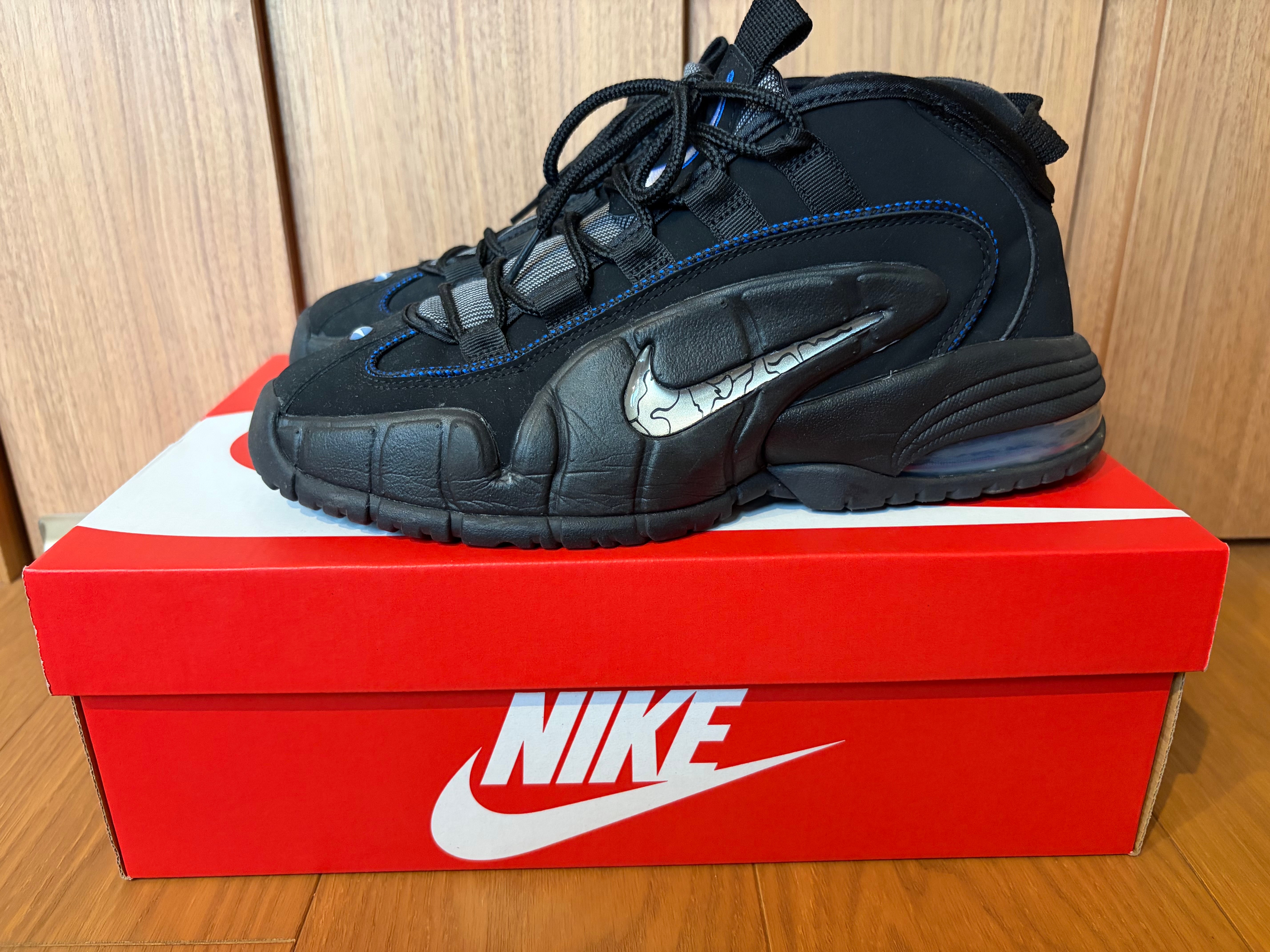 Nike Air Max Penny 1 "Black and Metallic Silver"