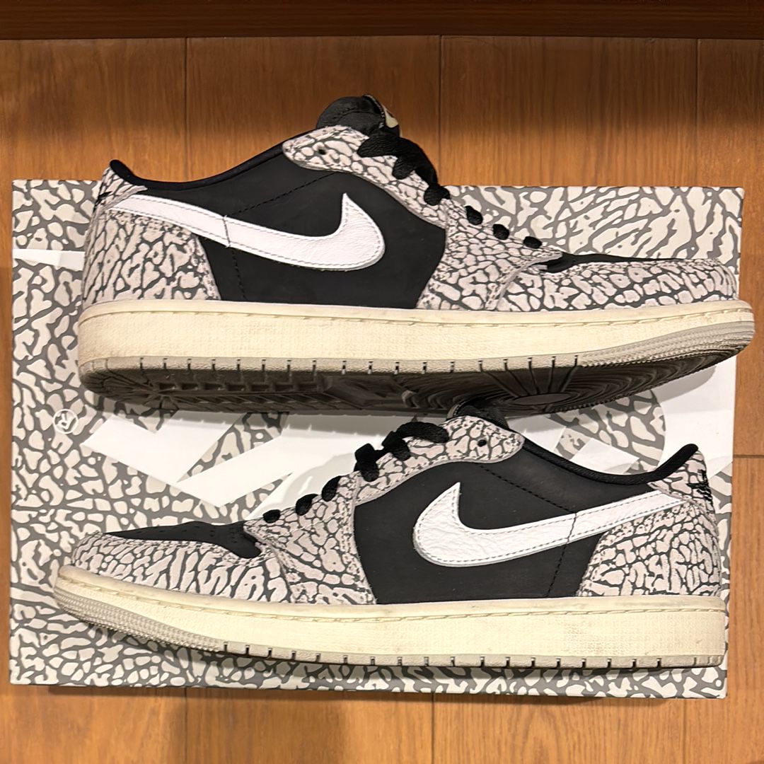 Nike Air Jordan 1 Retro Low OG "Black Cement"