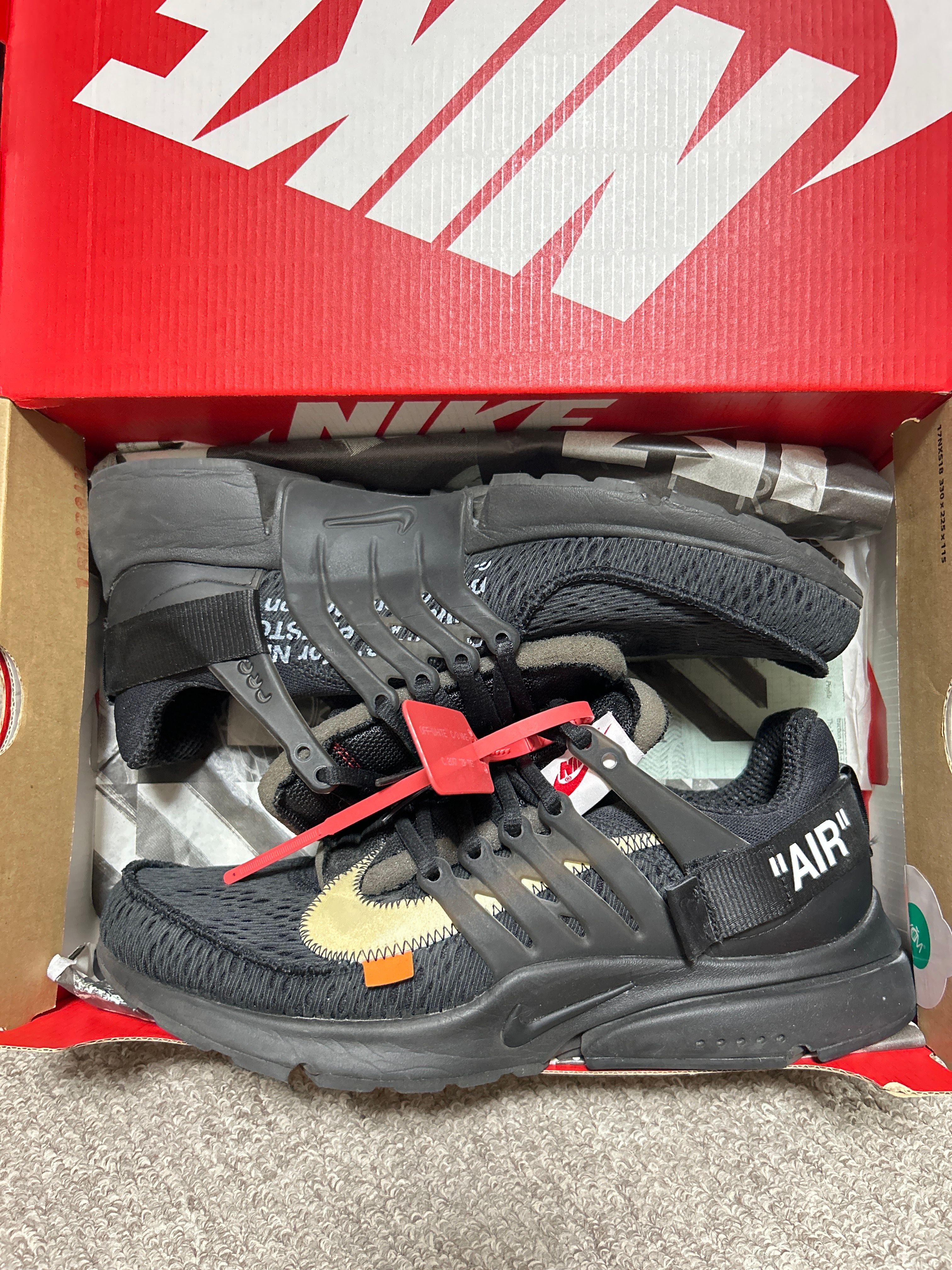 Off-White × Nike Air Presto "Black"