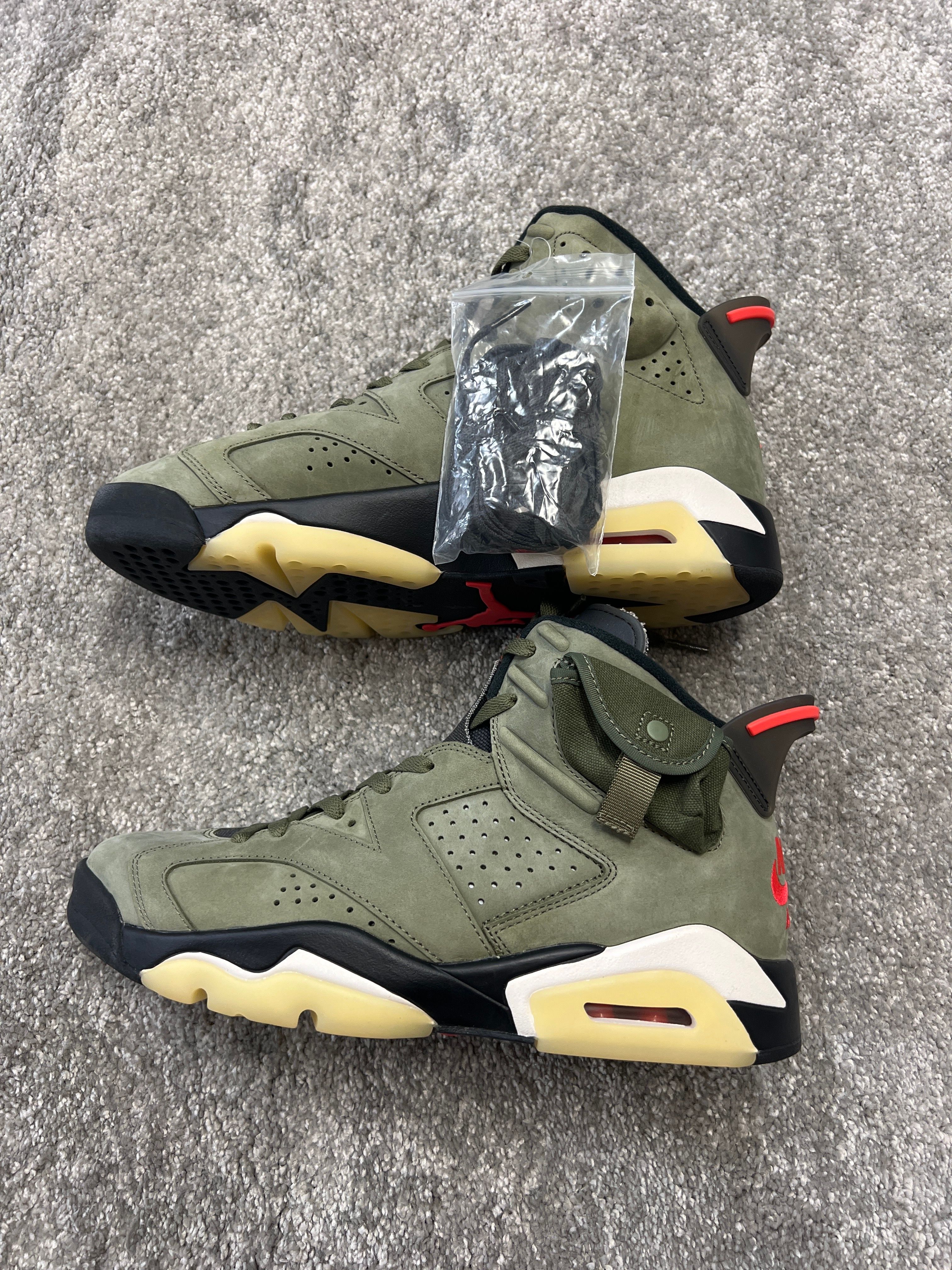 Travis Scott × Nike Air Jordan 6 Retro "Medium Olive"