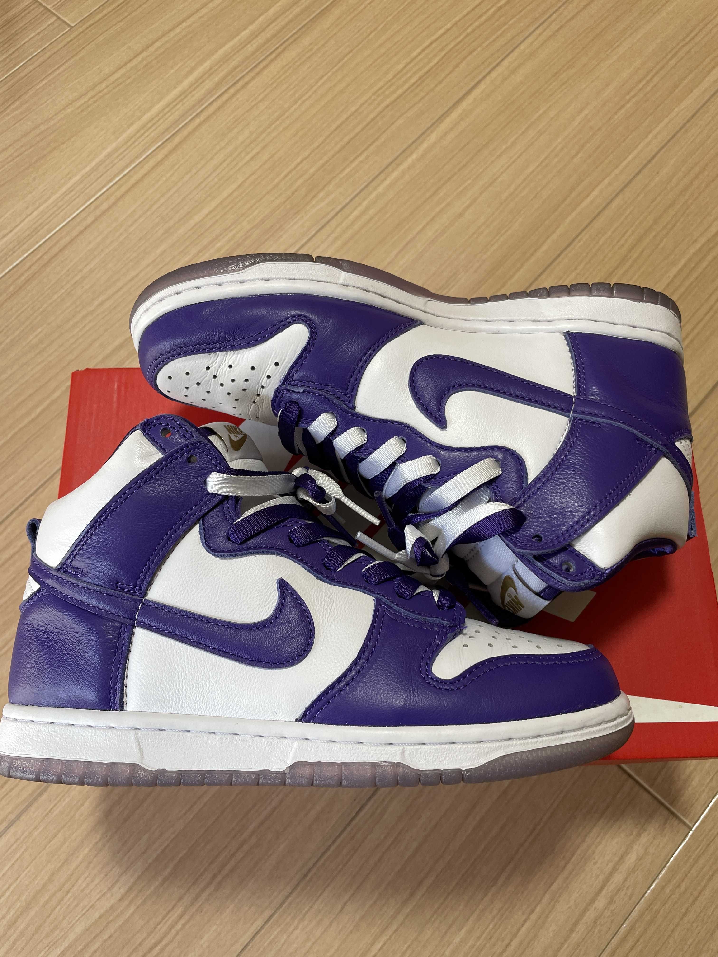 NIKE DUNK HIGH Women's "VARSITY PURPLE"