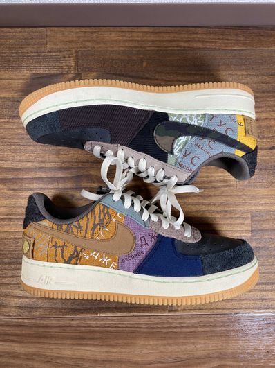 Travis Scott × Nike Air Force 1 Low Cactus Jack "Multi Color"
