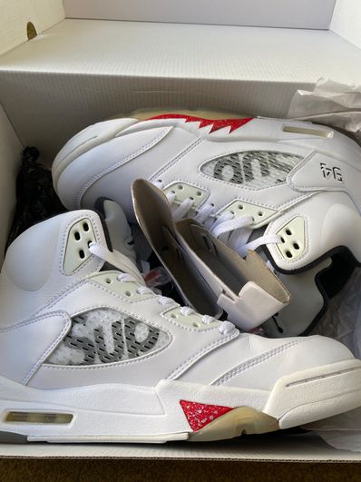 Supreme × Nike Air Jordan 5 Retro "White"