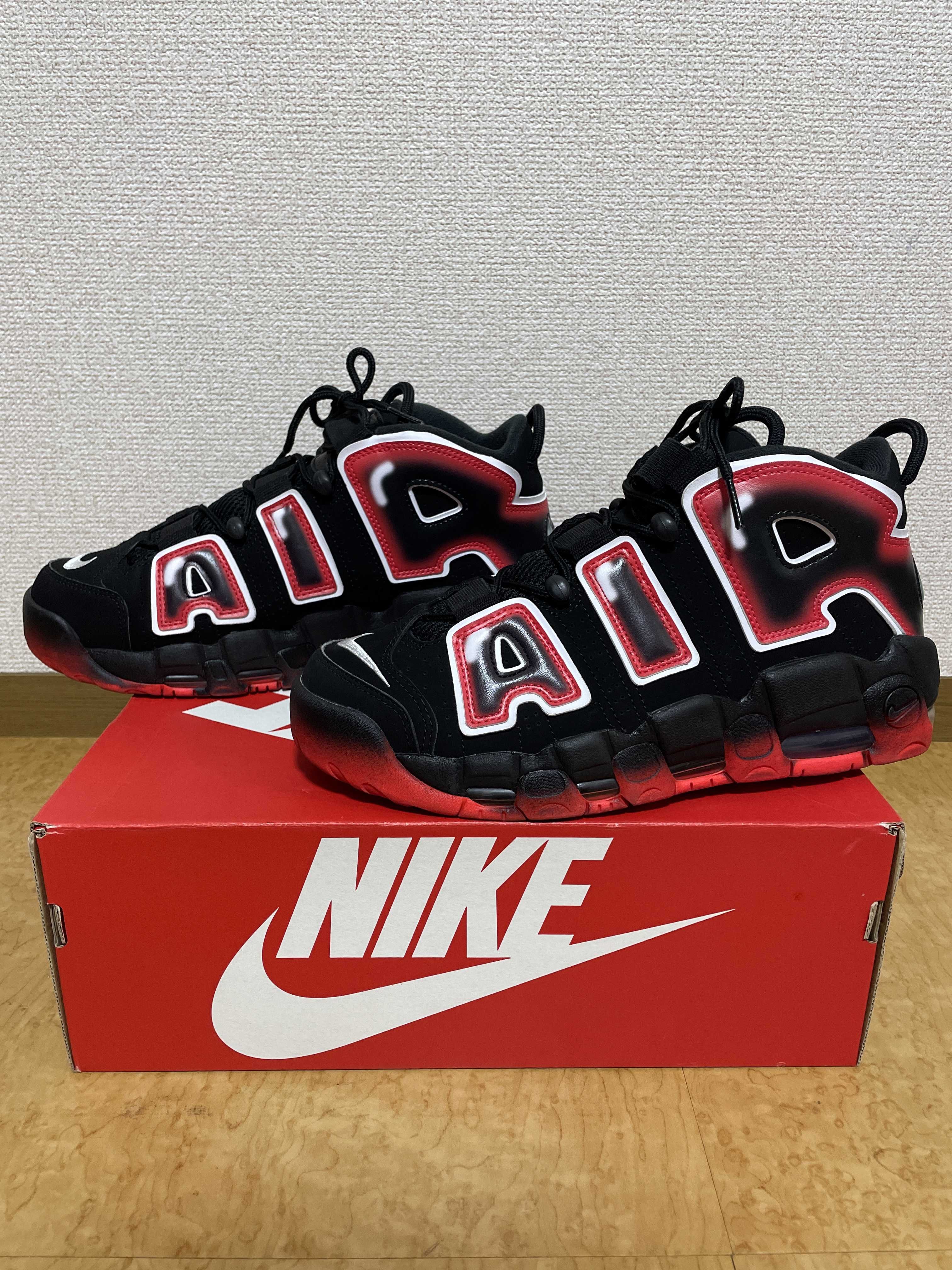 NIKE AIR MORE UPTEMPO "LASER CRIMSON"