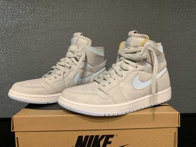 Nike Women's Air Jordan 1 High Zoom Air Comfort "Grey Fog/White/Celestine Blue"