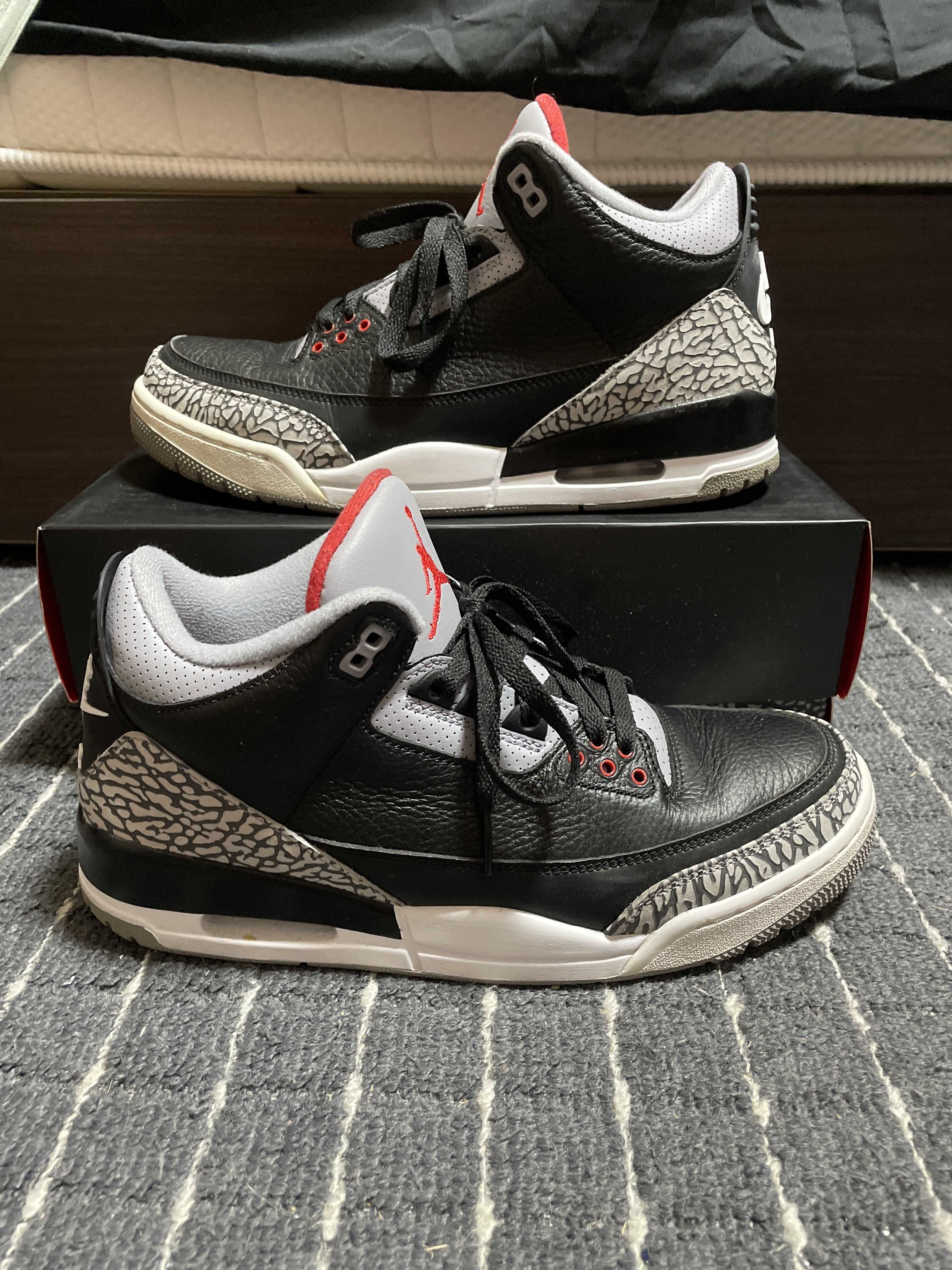 Nike Air Jordan 3 Retro OG "Black Cement" (2018)