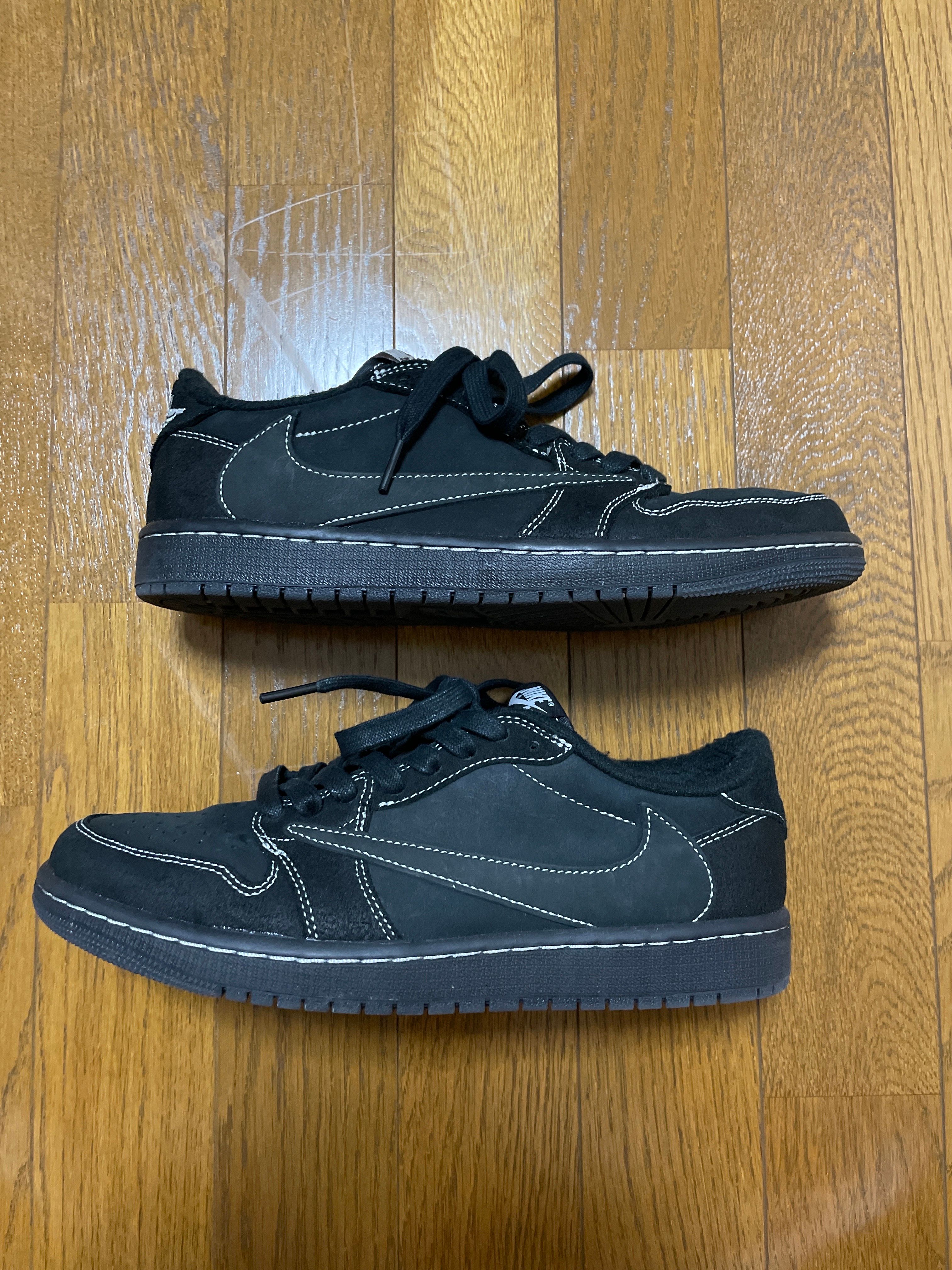 Travis Scott × Nike Air Jordan 1 Low OG SP "Black Phantom"