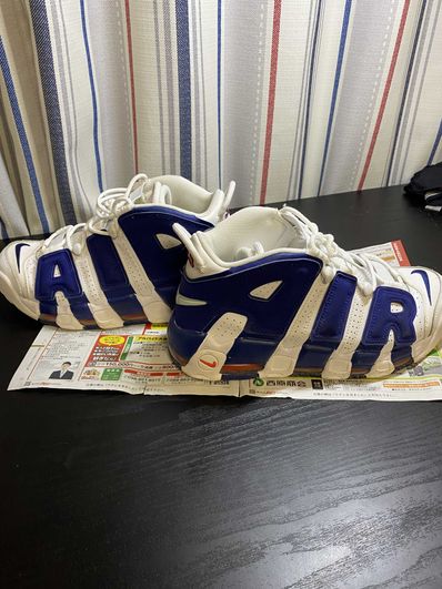 NIKE AIR MORE UPTEMPO 96 "WHITE/DEEP ROYAL BLUE"