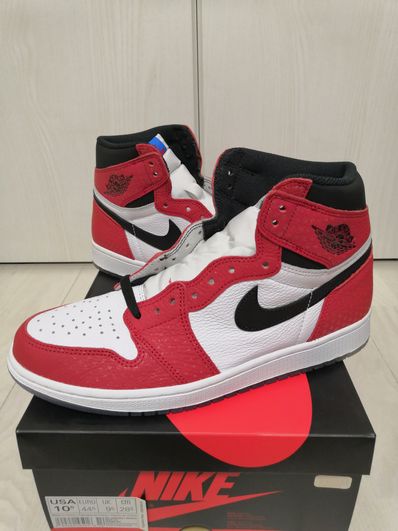 Spiderman × Nike Air Jordan 1 Origin Story "Gym Red/White/Photo Blue/Black"