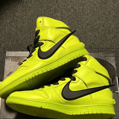 AMBUSH × NIKE DUNK HIGH "FLASH LIME"