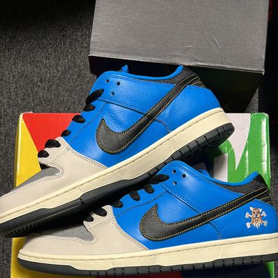 Instant Skateboards × Nike SB Dunk Low "Blue Hero"