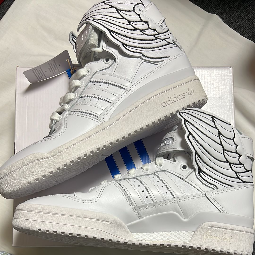 Jeremy Scott × adidas Forum Hi Wings 4.0 "Footwear White/Core Black"