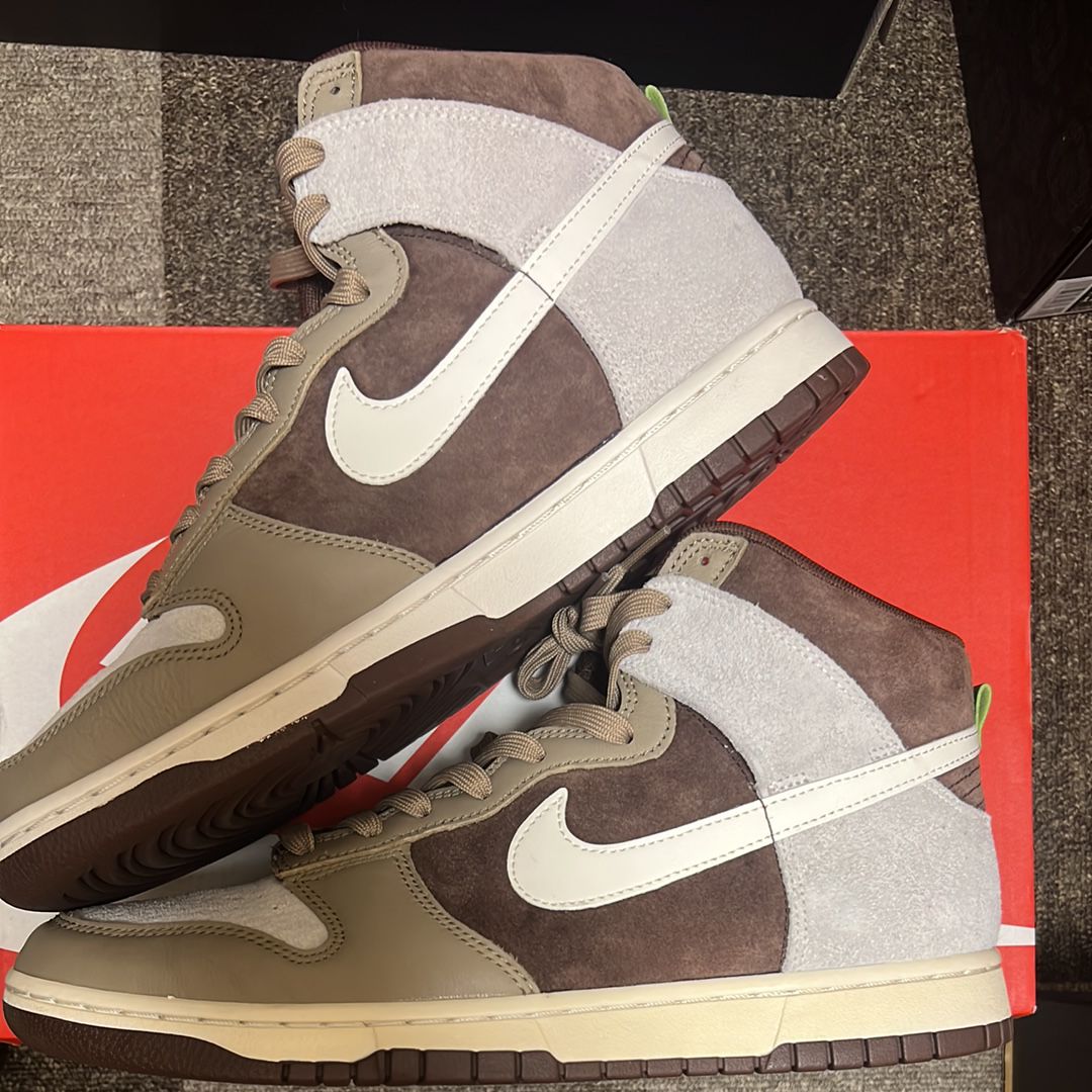 Nike Dunk High PRM "Light Chocolate"