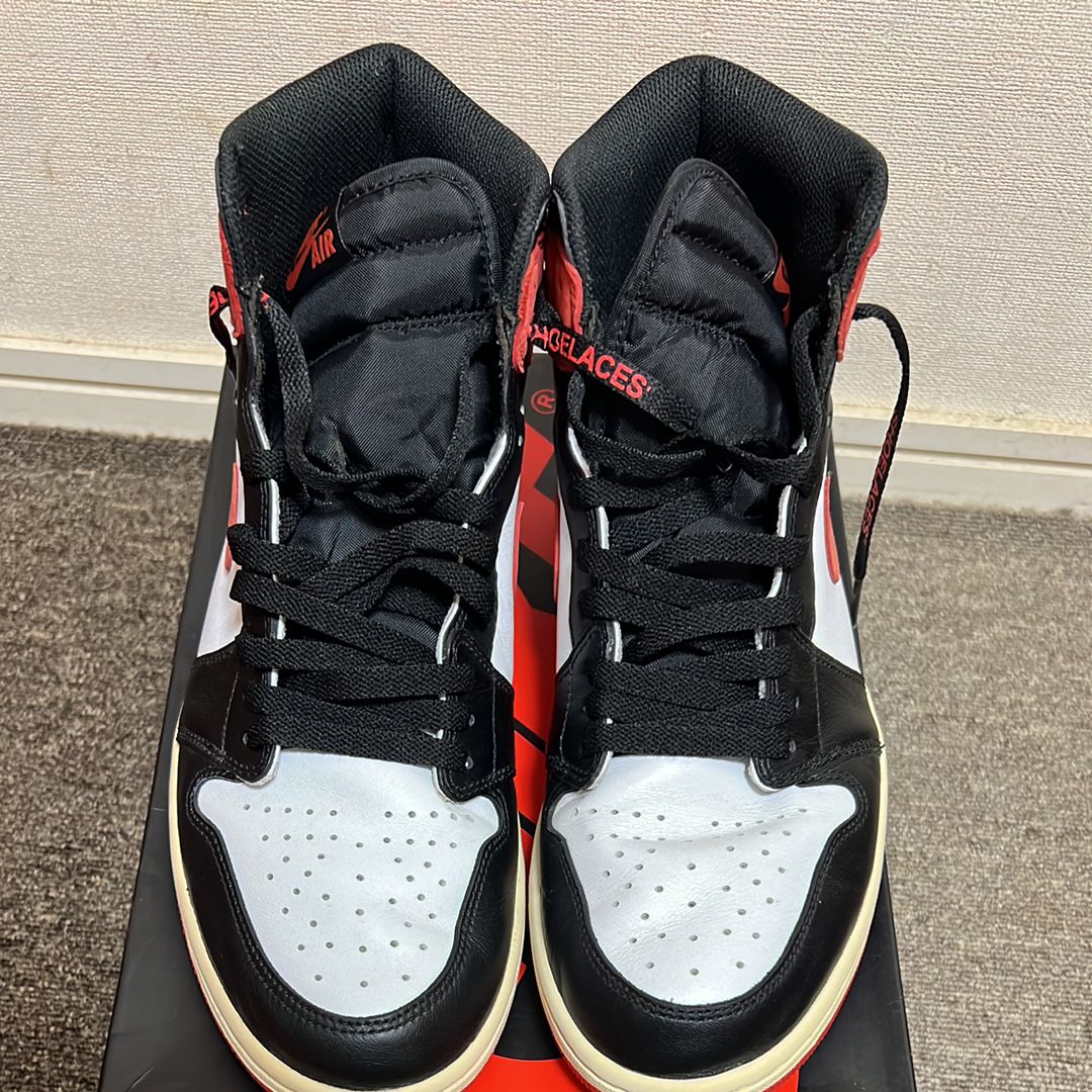 NIKE AIR JORDAN 1 RETRO HIGH "TRACK RED"