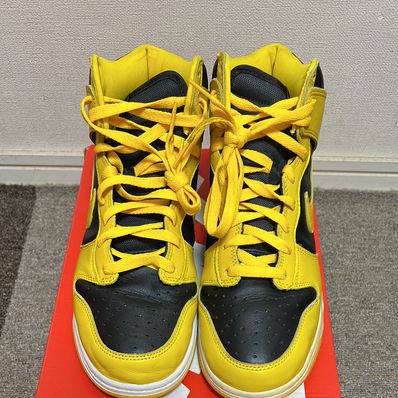 Nike Dunk High "Black/Varsity Maize"