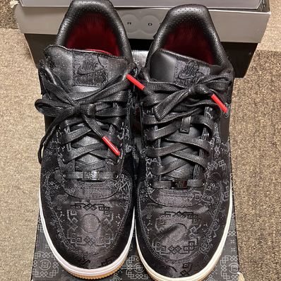 Fragment × CLOT × Nike Air Force 1 Low "Black"