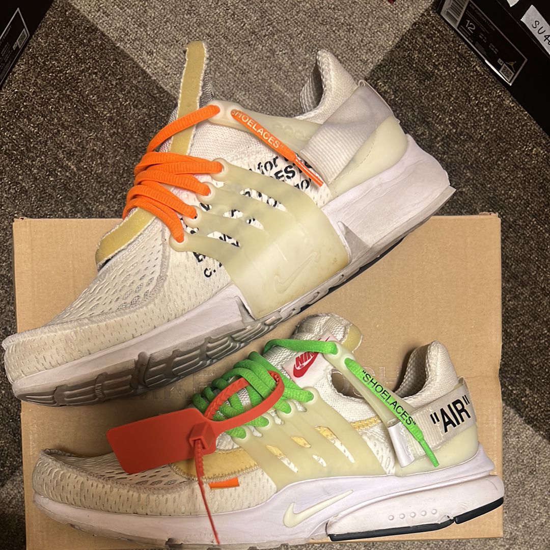 Off-White × Nike Air Presto "White/Black/Cone"