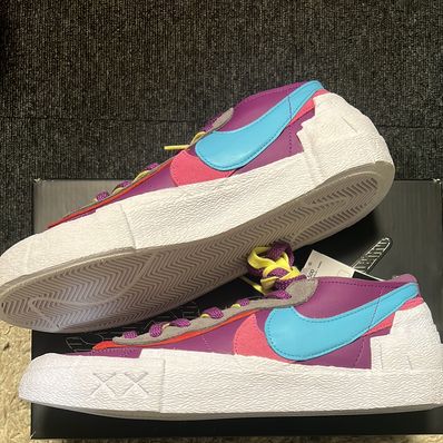 KAWS × sacai × Nike Blazer Low "Purple Dusk"