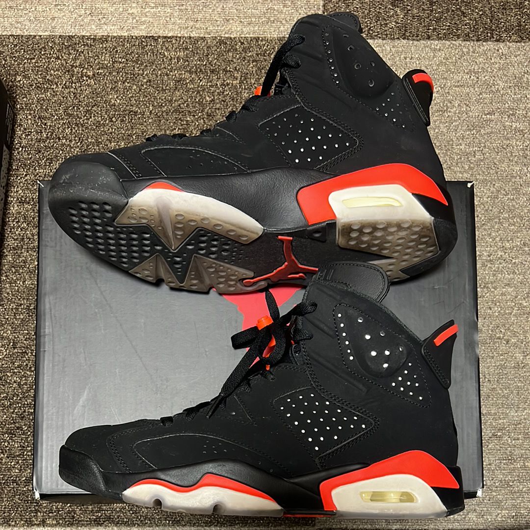 Nike Air Jordan 6 Retro OG "Black/Infrared"