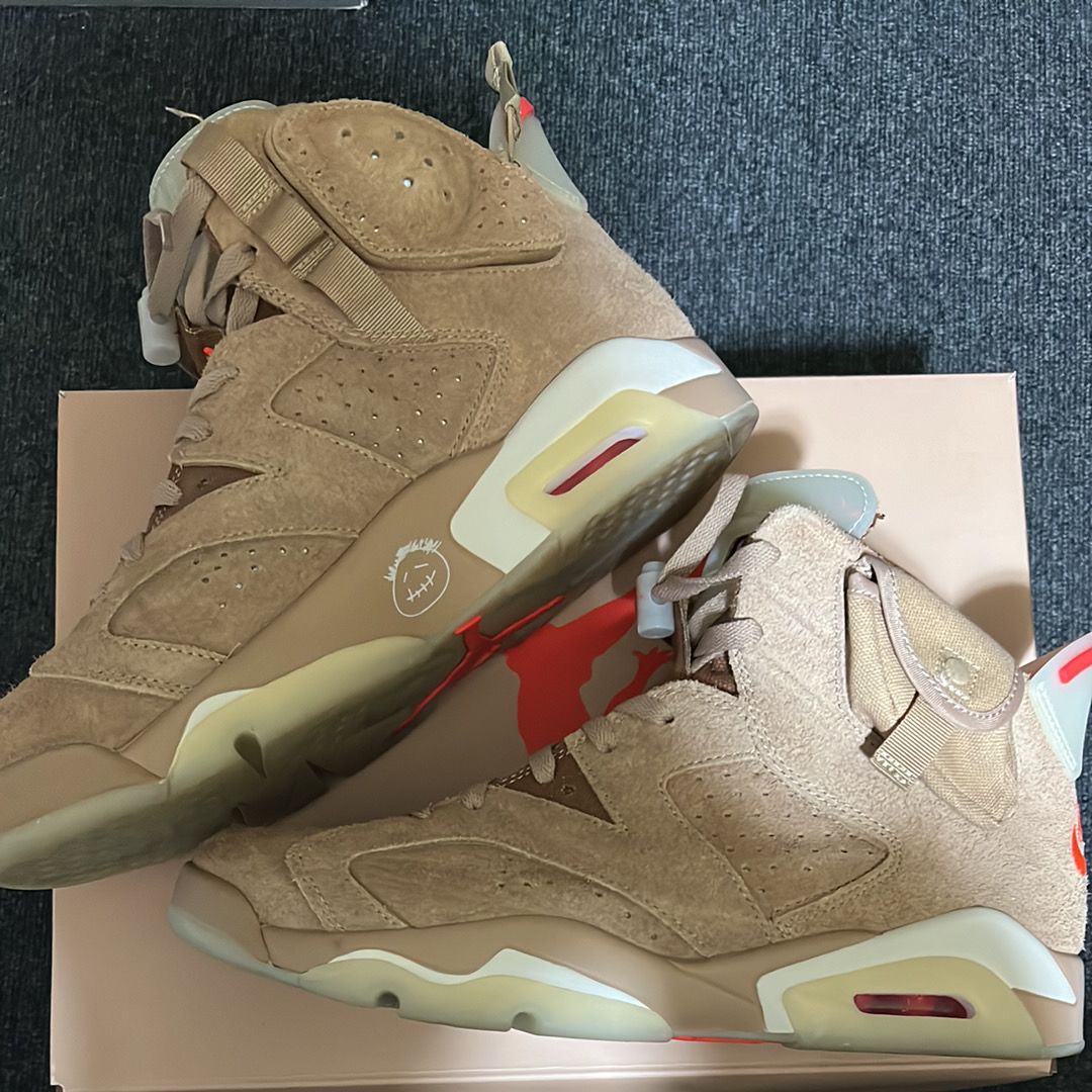 Travis Scott × Nike Air Jordan 6 "British Khaki"
