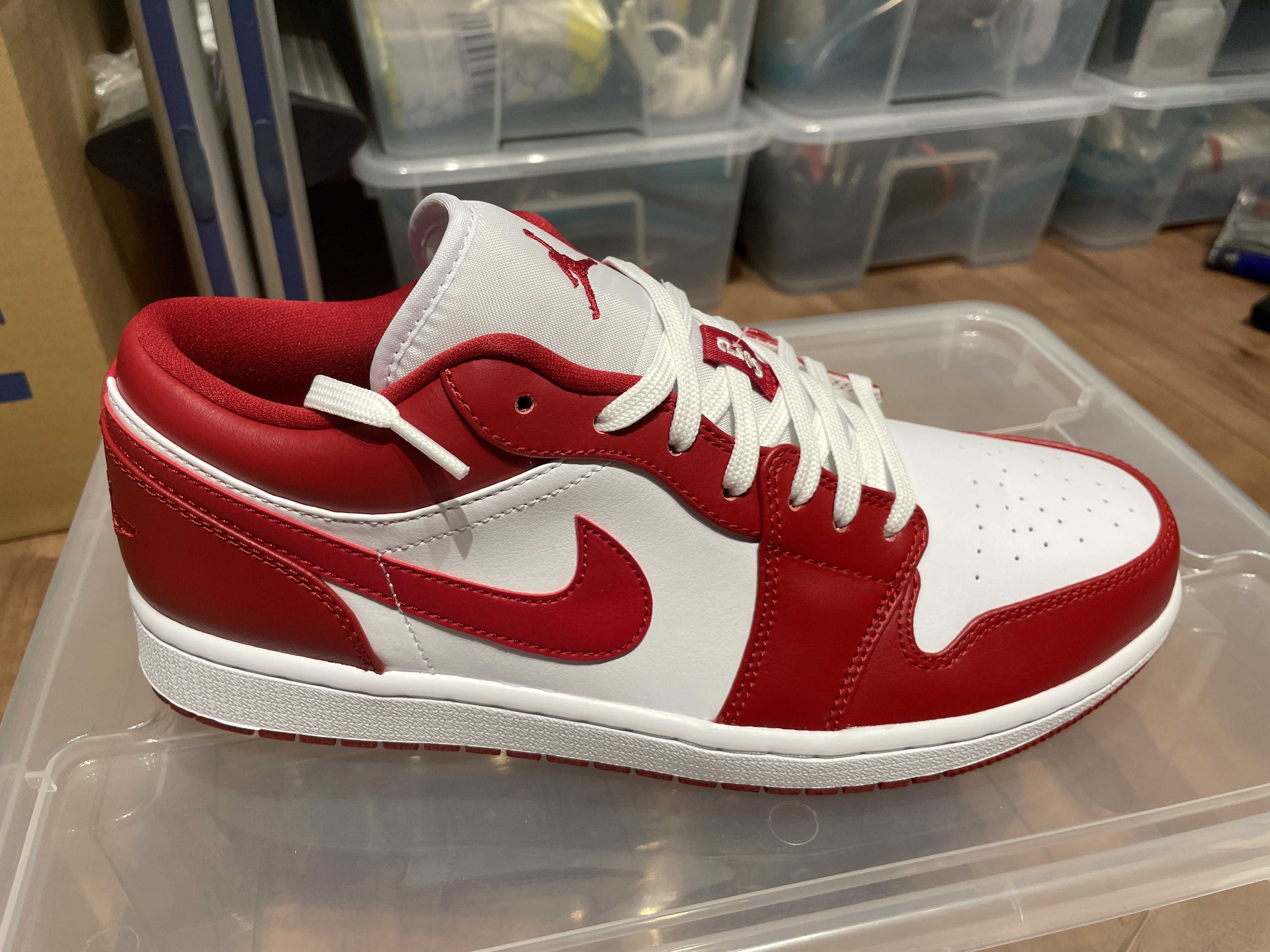 Nike Air Jordan 1 Low "Gym Red/White"