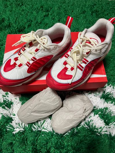 Nike air max 98 university red & cheap summit white