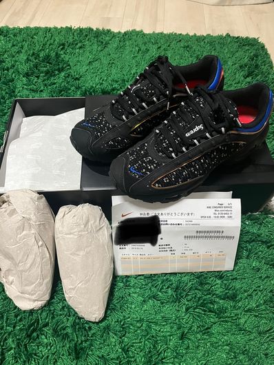 SUPREME × NIKE AIR MAX TAILWIND 4 BLACKの新品/中古フリマ(通販