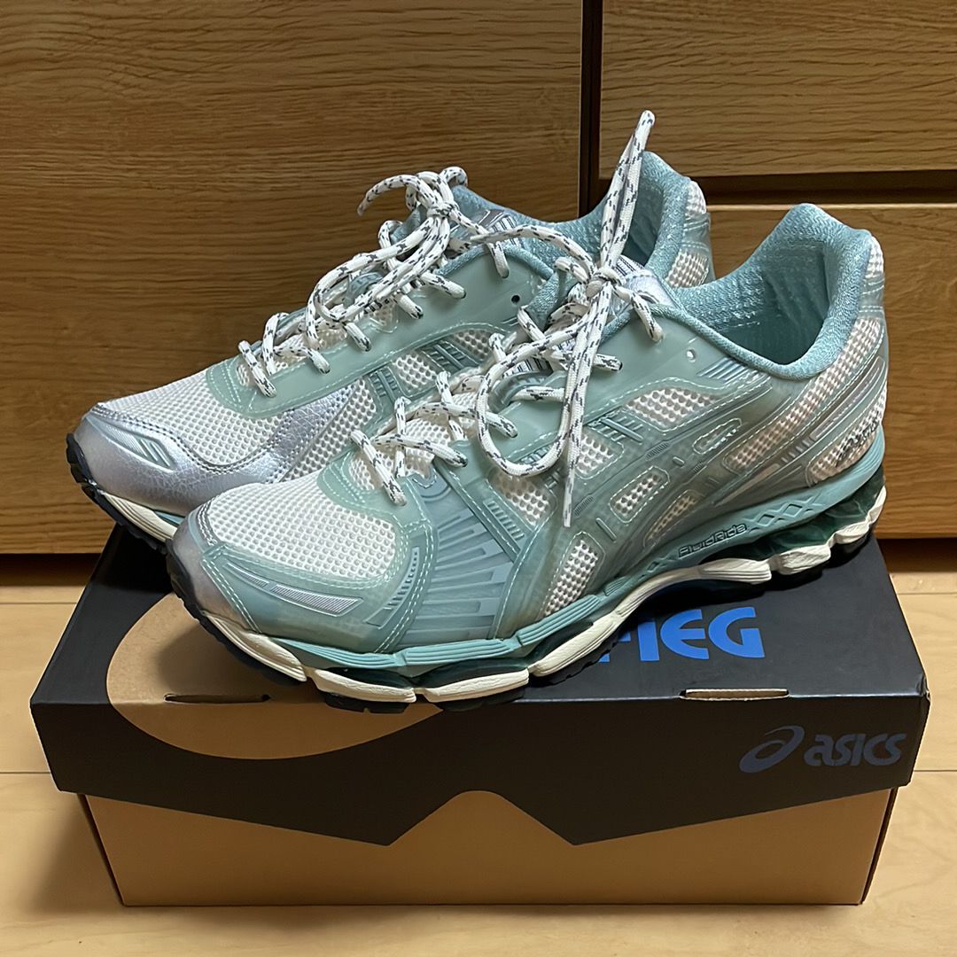 KITH Ronnie Fieg × Asics Gel-Kayano 12.1 "Cream/Sage"