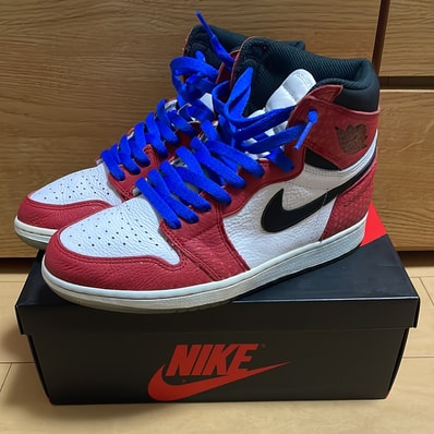 Spiderman × Nike Air Jordan 1 Origin Story "Gym Red/White/Photo Blue/Black"