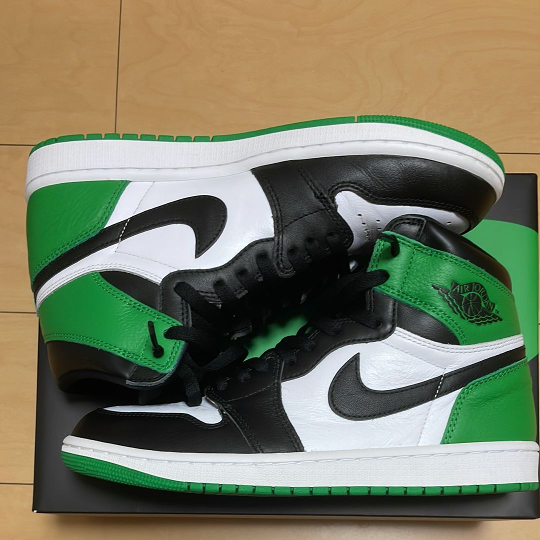 Nike Air Jordan 1 Retro High OG "Celtics/Black and Lucky Green" (2023)