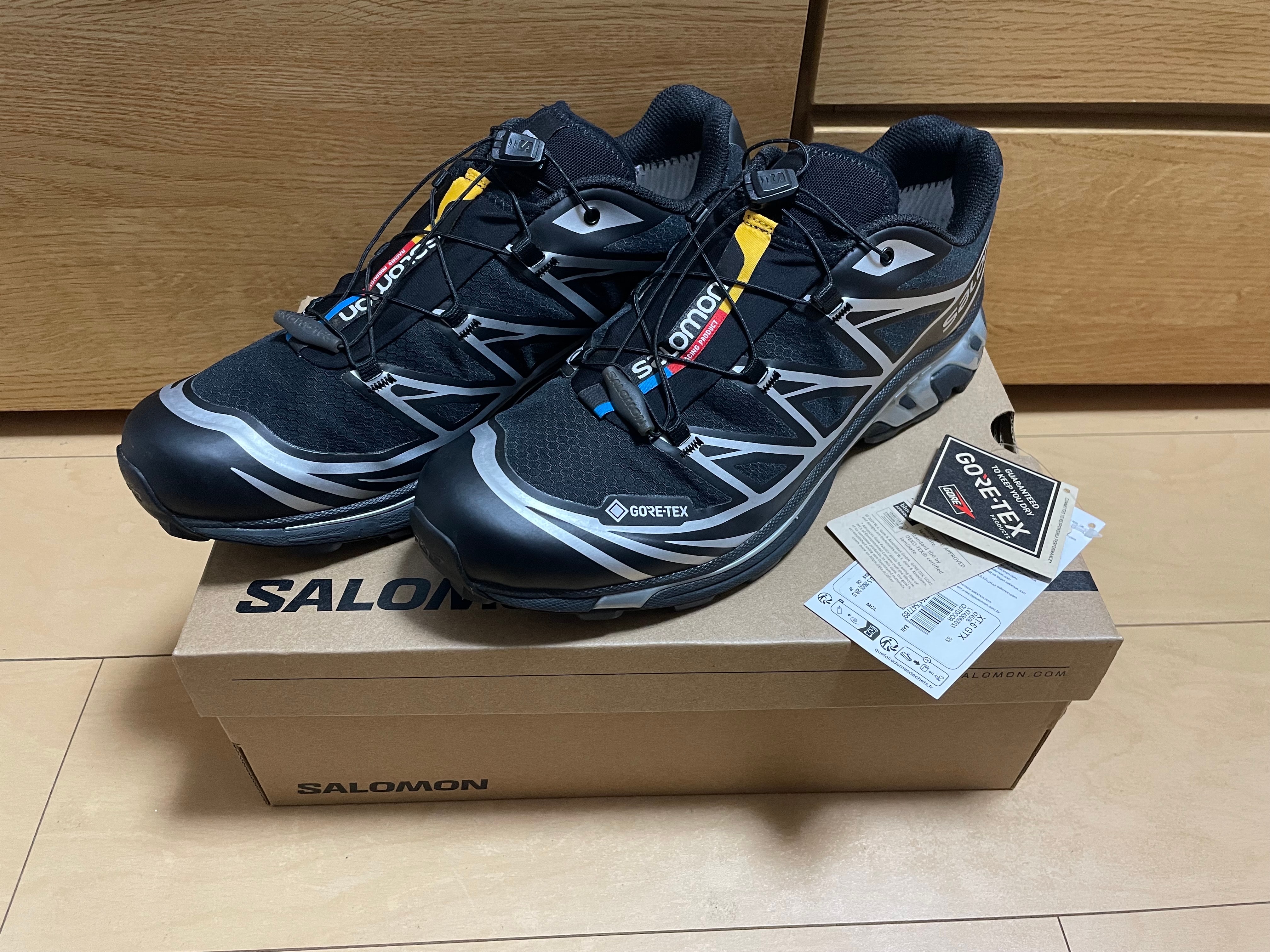 Salomon XT-6 GORE-TEX "Black/Footwear Silver"