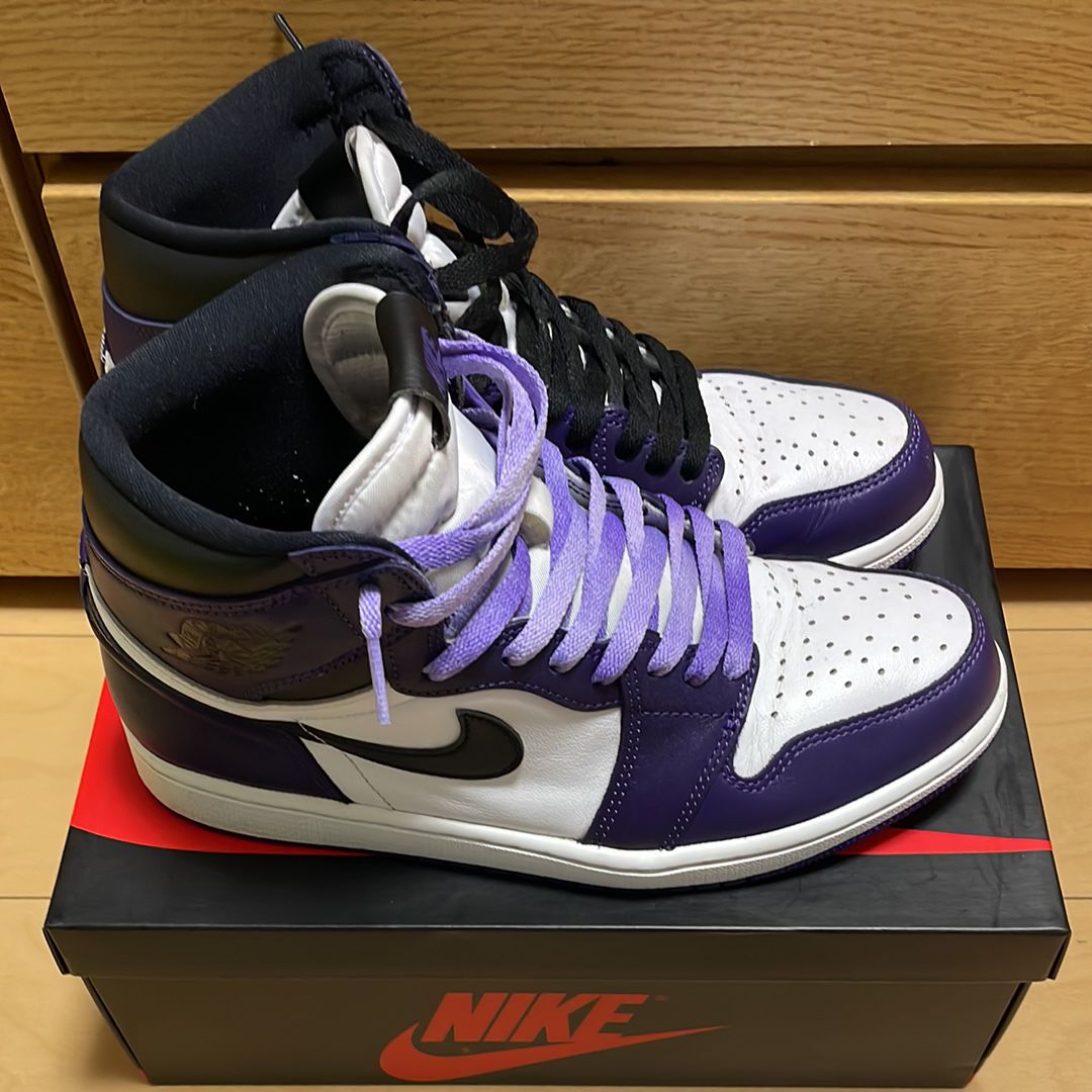 Nike Air Jordan 1 Retro High OG "Court Purple White/Black" (2020)