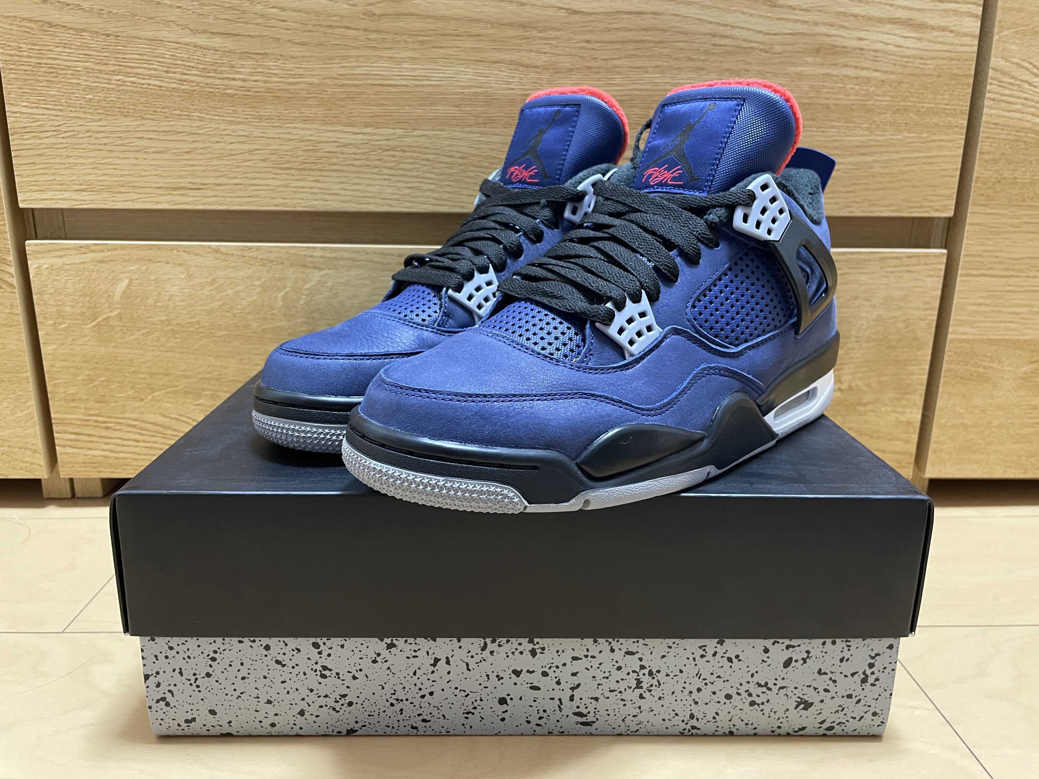 Nike Air Jordan 4 Retro WNTR "Loyal Blue/White/Black"