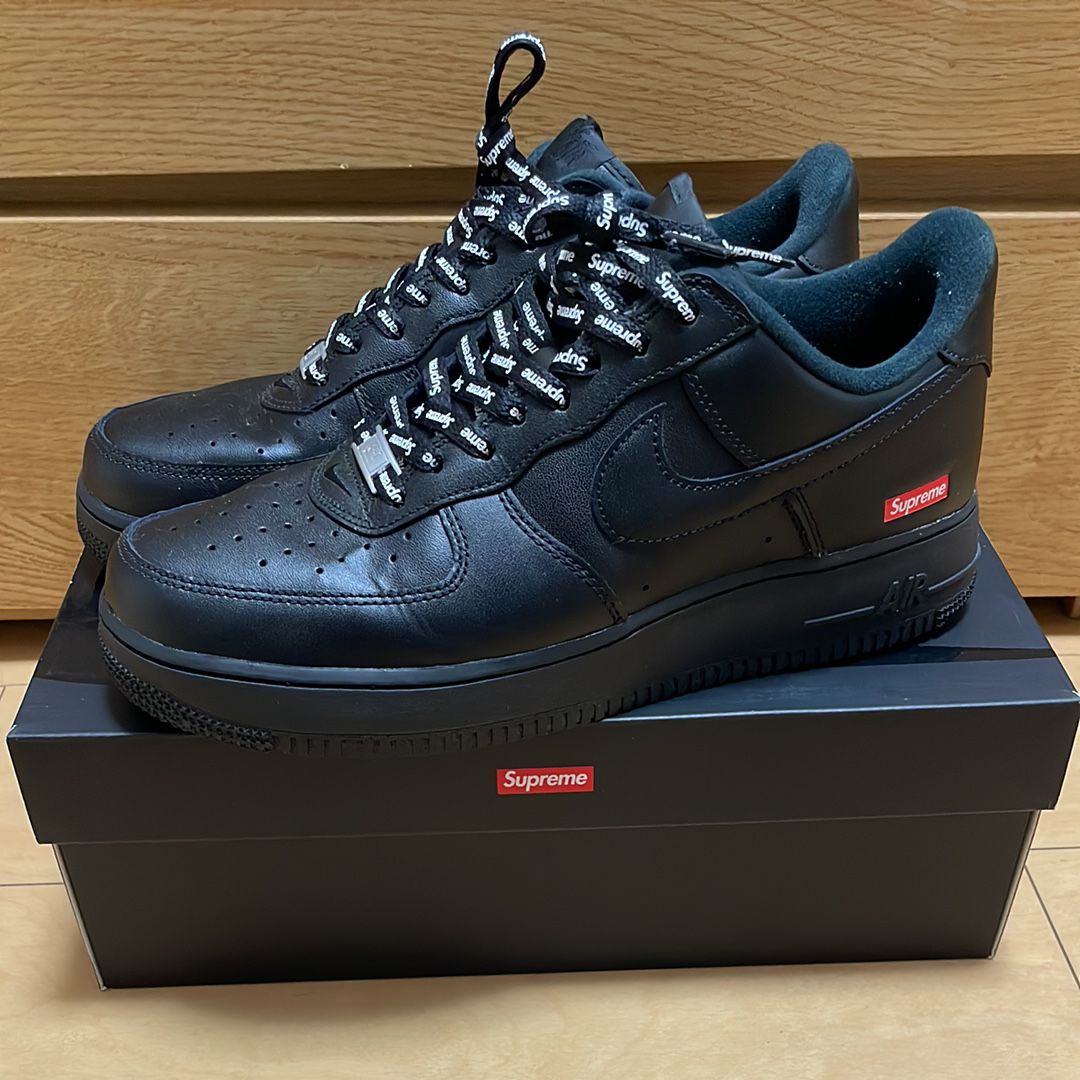 Supreme × Nike Air Force 1 Low "Black"
