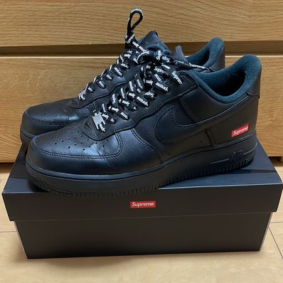 Supreme × Nike Air Force 1 Low "Black"