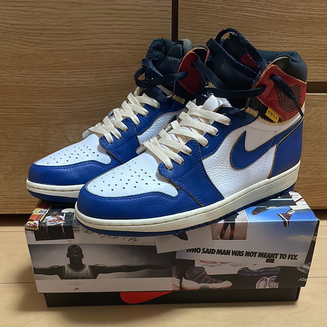 Union × Nike Air Jordan 1 Retro High OG NRG "Storm Blue/Varsity Red"