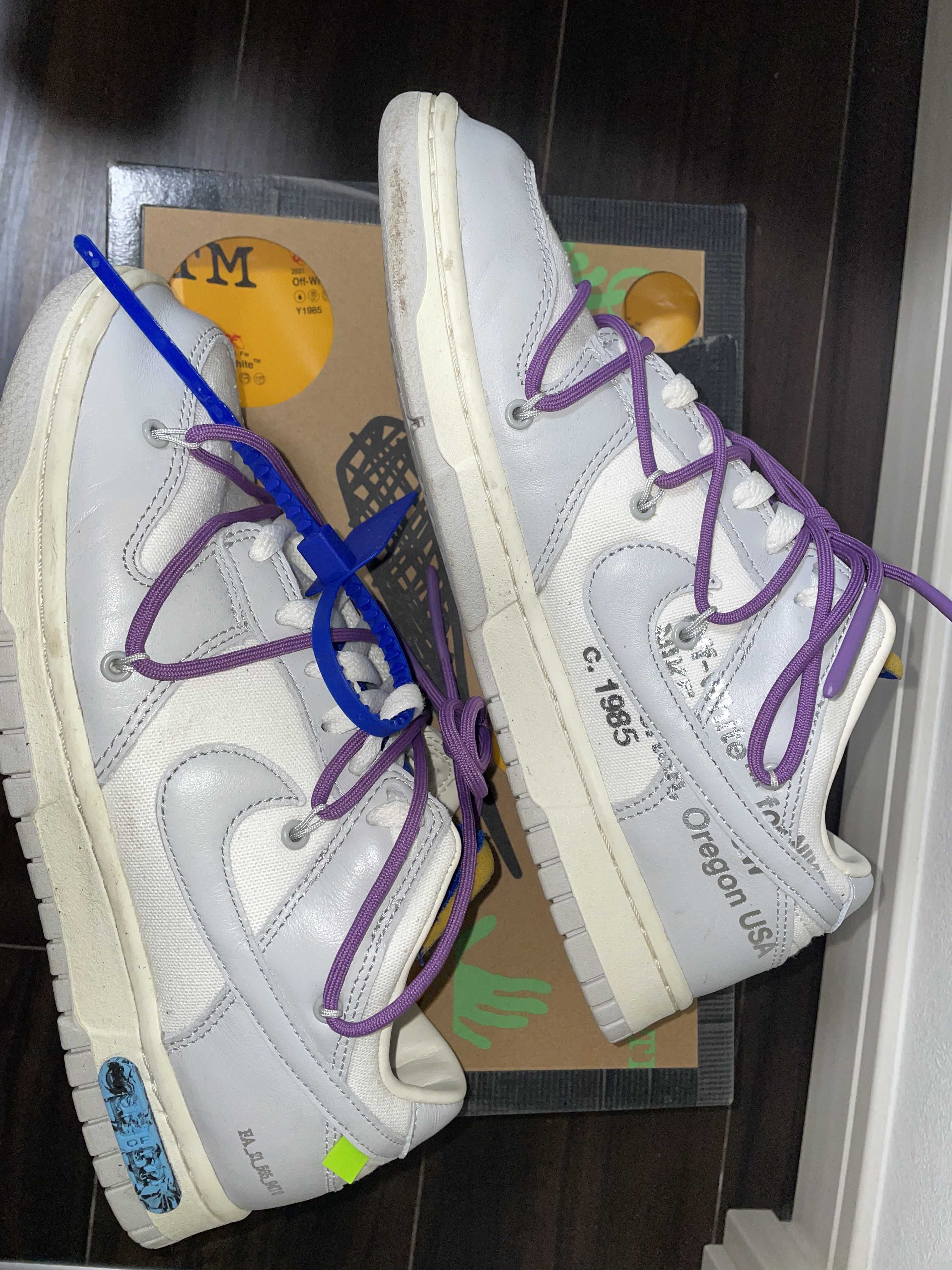 Off-White × Nike Dunk Low 1 of 50 "Lot.48" 