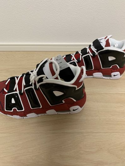 Nike Air More Uptempo ’96 "Black and Varsity Red" (2021)
