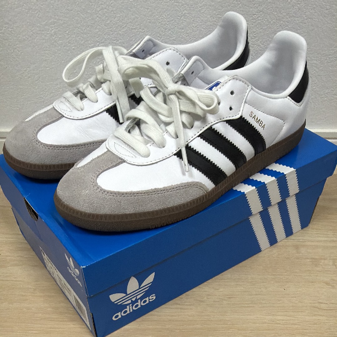 adidas Samba OG "Cloud White/Core Black/Clear Granite"