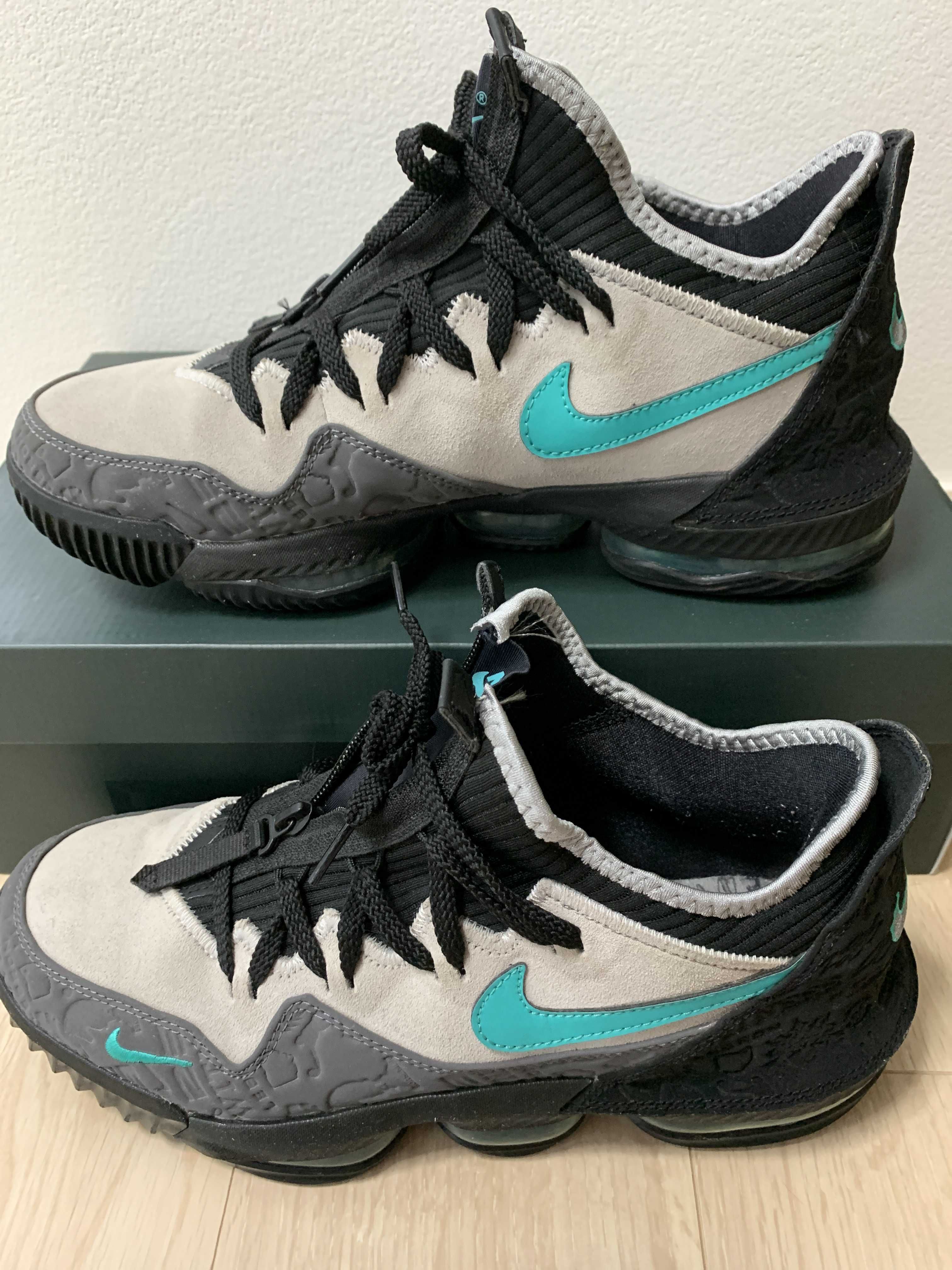 atmos × Nike LeBron 16 "Clear Jade"