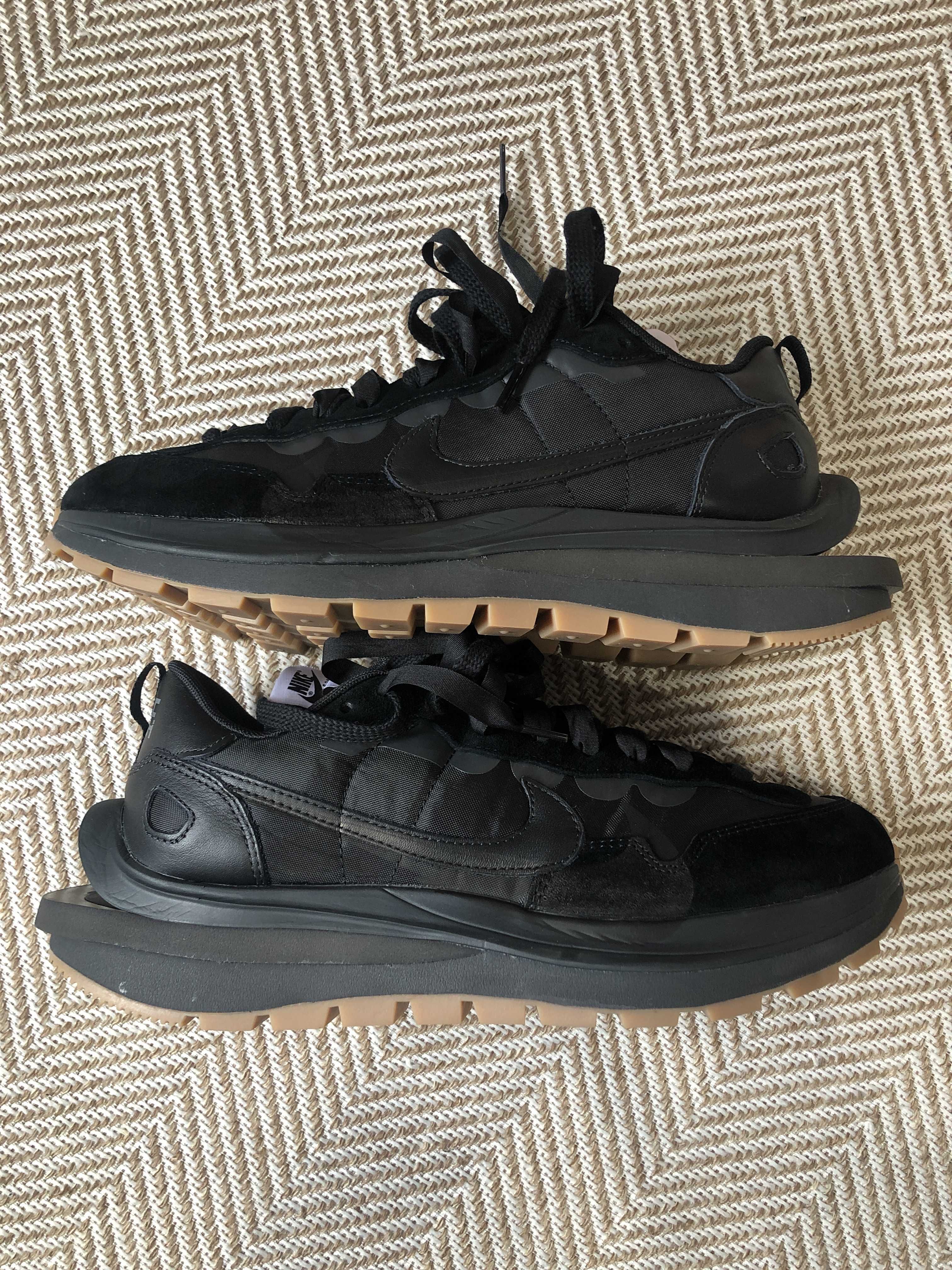 sacai × Nike VaporWaffle "Black Gum"
