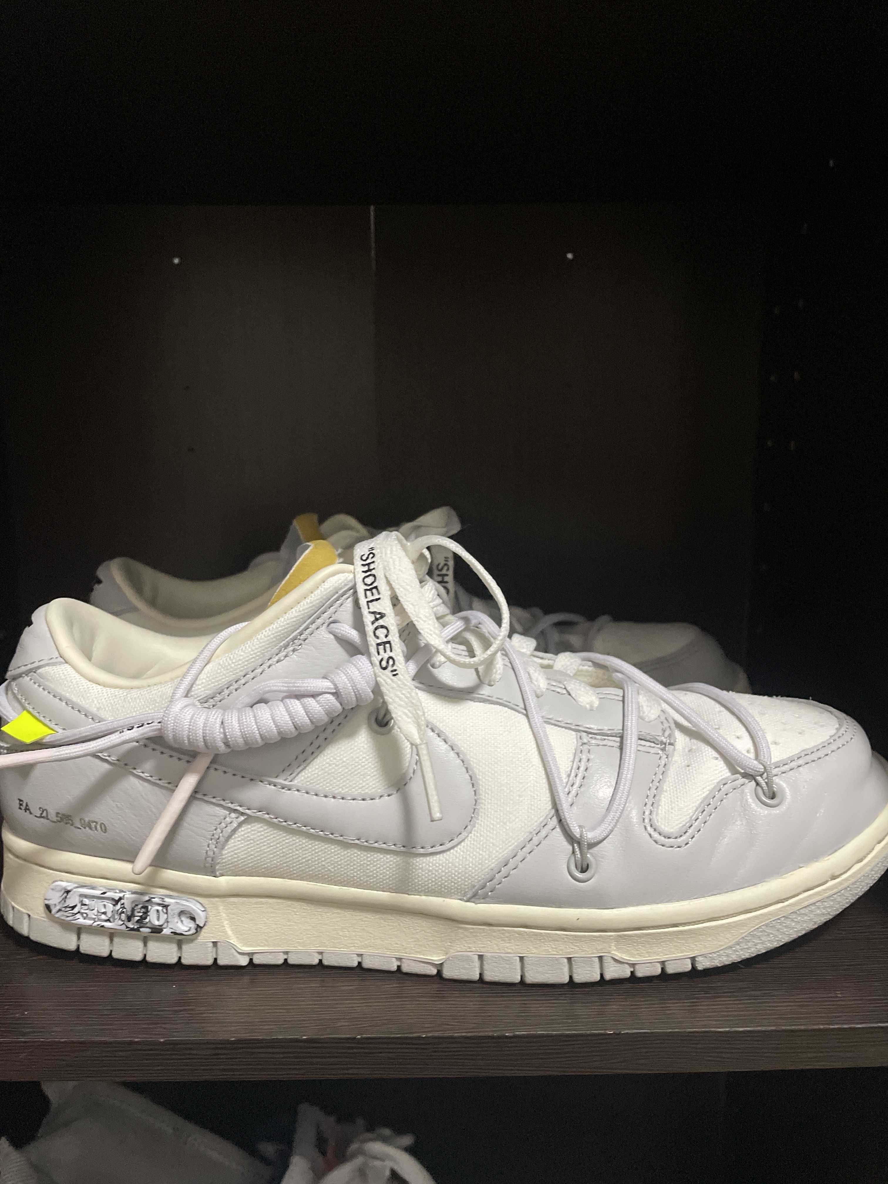 Off-White × Nike Dunk Low 1 of 50 "Lot.49"