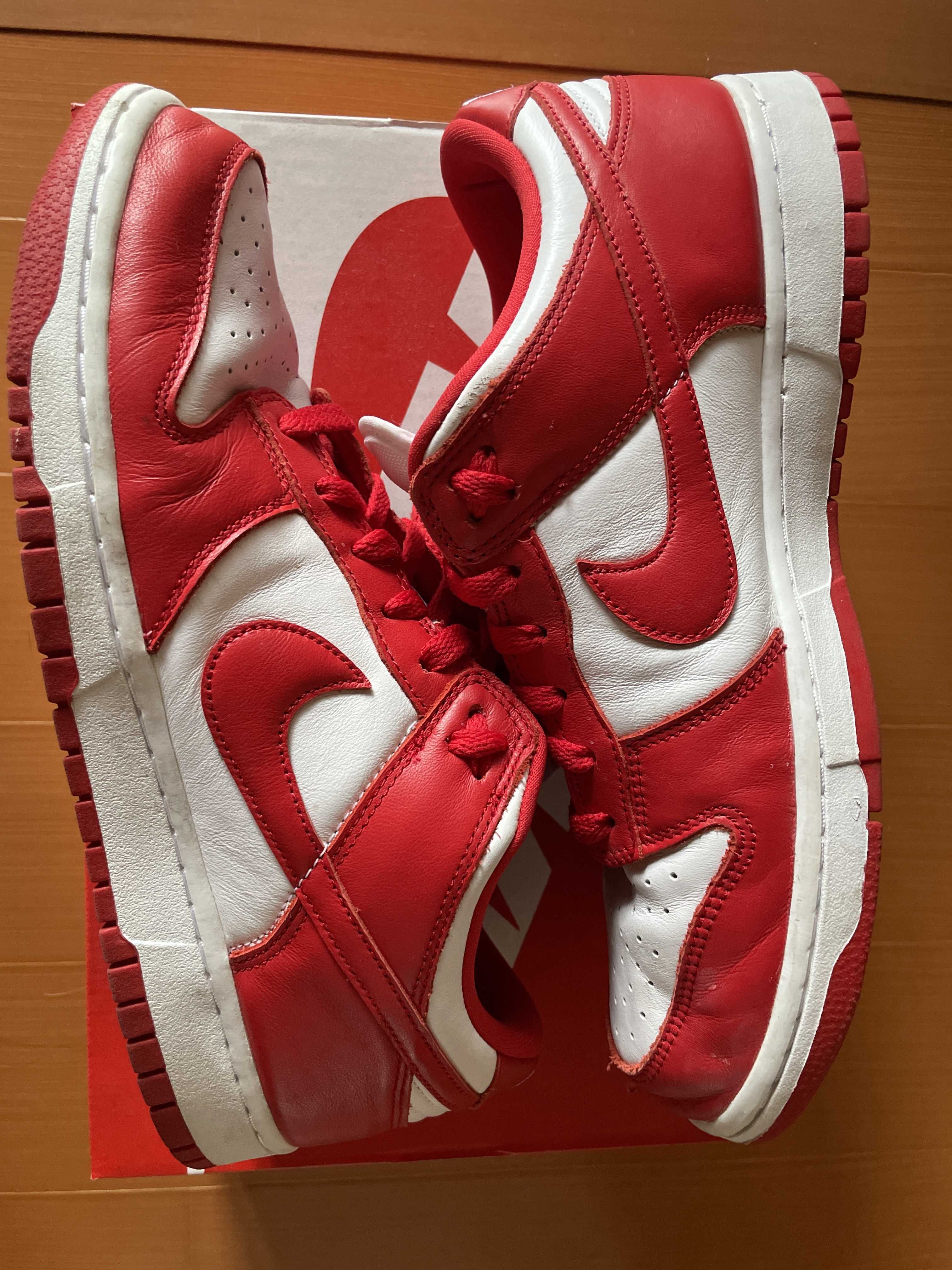 Nike Dunk Low SP "White and University Red"