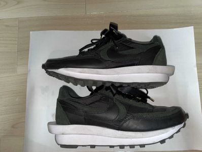 sacai × Nike LDV Waffle "Triple Black"