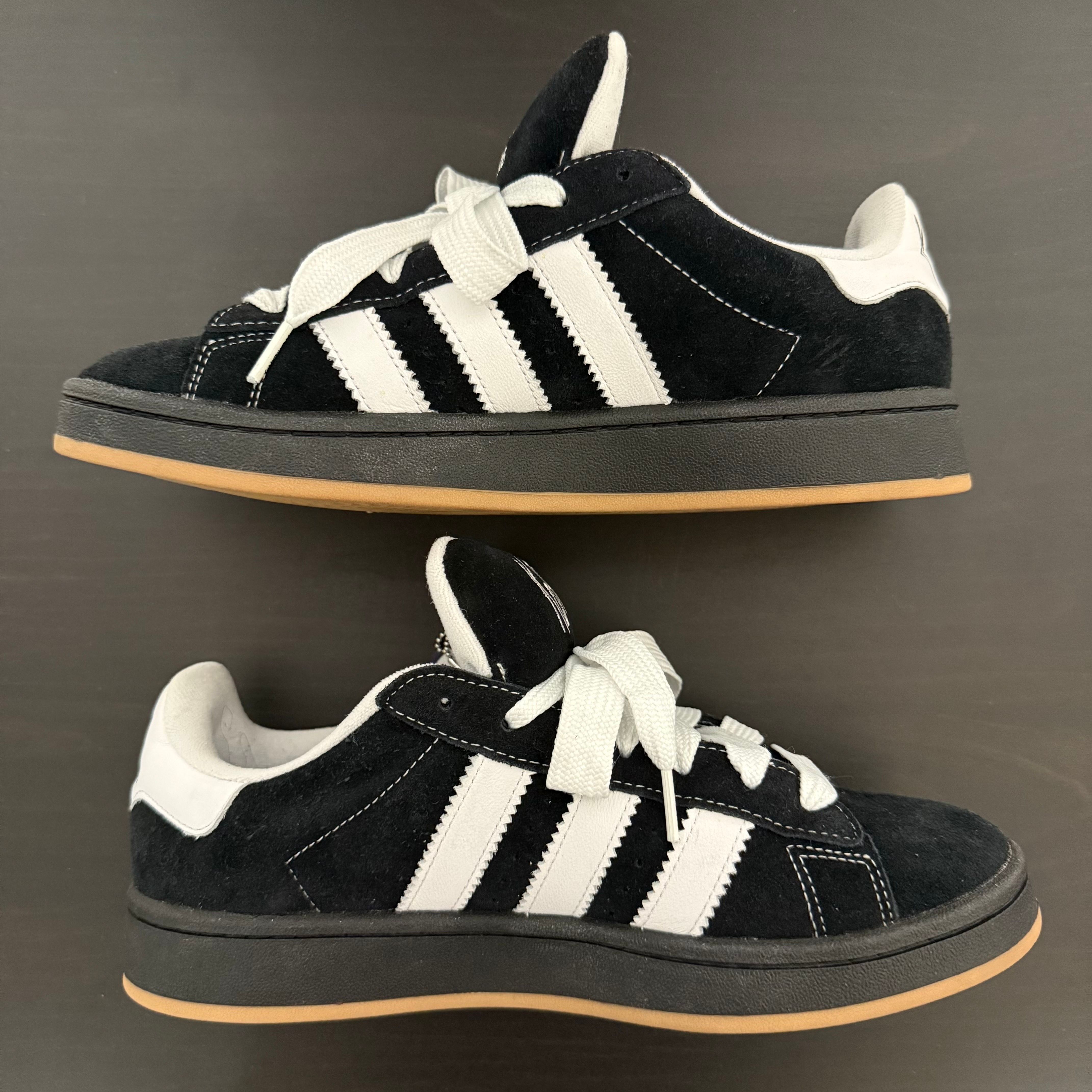 Korn × adidas Campus 00s "Black/White Gum"